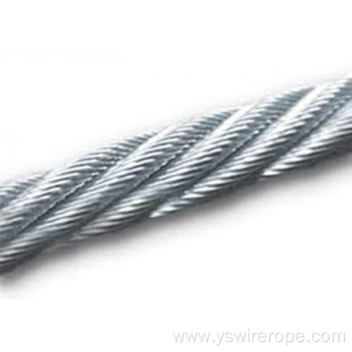 316 High Tensile Wire Rope Stainless Steel 7X19